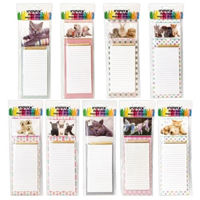 Memo pad magnet/pencil  (SI 36033D)