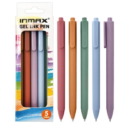 Gel ball pen 5pc/set(WG 1065-5XK)