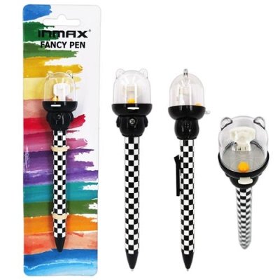 Basketball shooting game token-shaped ballpoint pen (WF 16097A-1CC)