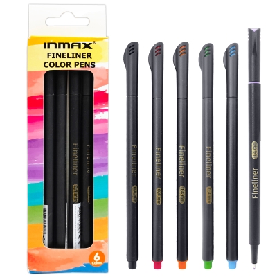 Finliner Color Pens 6pcs/set  (WR 10008-6XK)