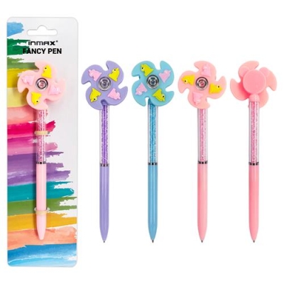 Windmill Crystal Diamond Shaped Ballpoint Pen(WF 16018A-1CC)