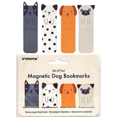 Dog Magnetic bookmark double-sided (SZ 29108-4BO）